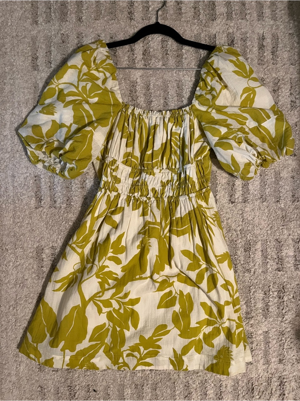 Anthropologie Puff Sleeve Sundress